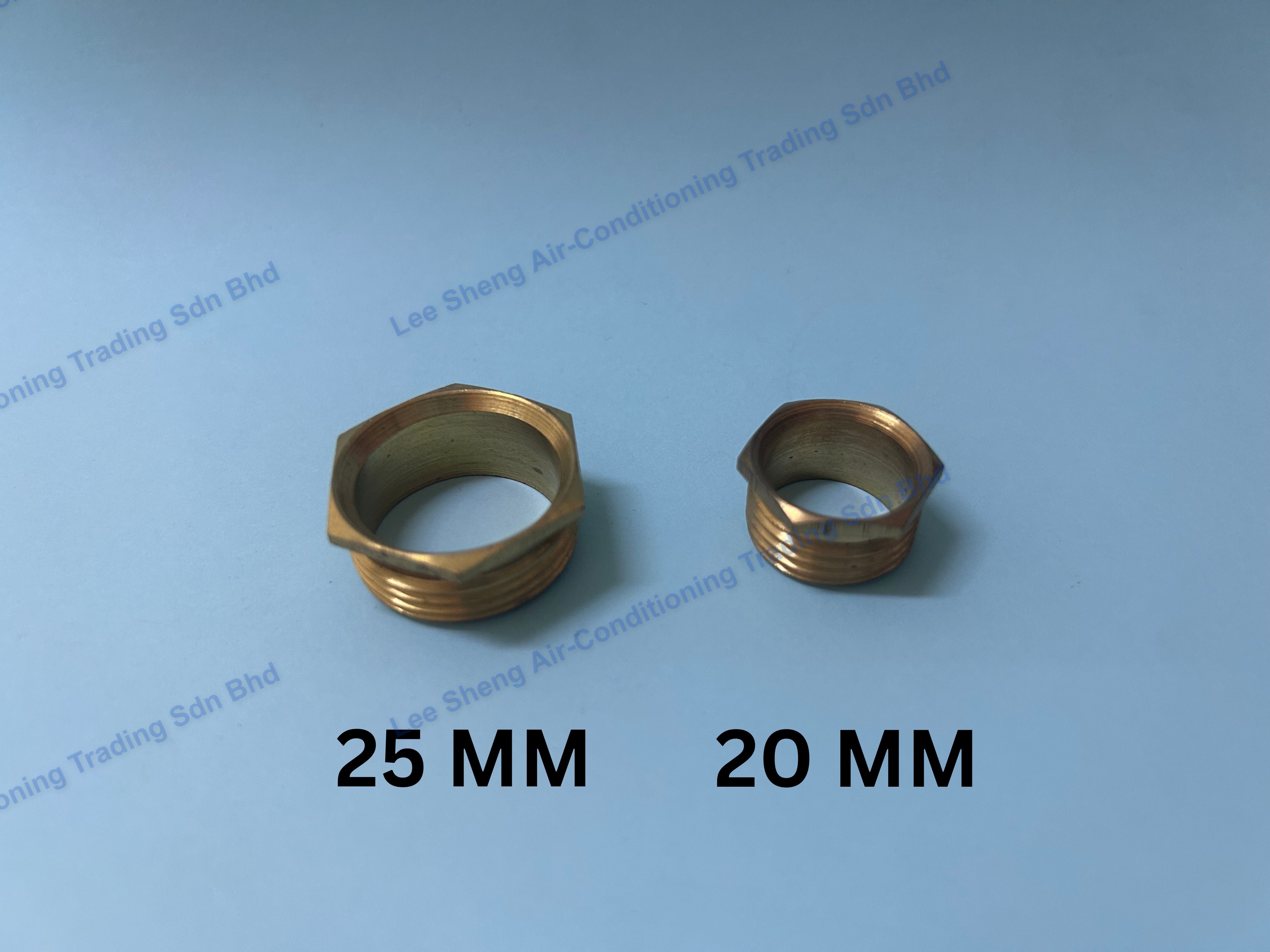 D2-Copper Male Bush 20mm/ 25mm