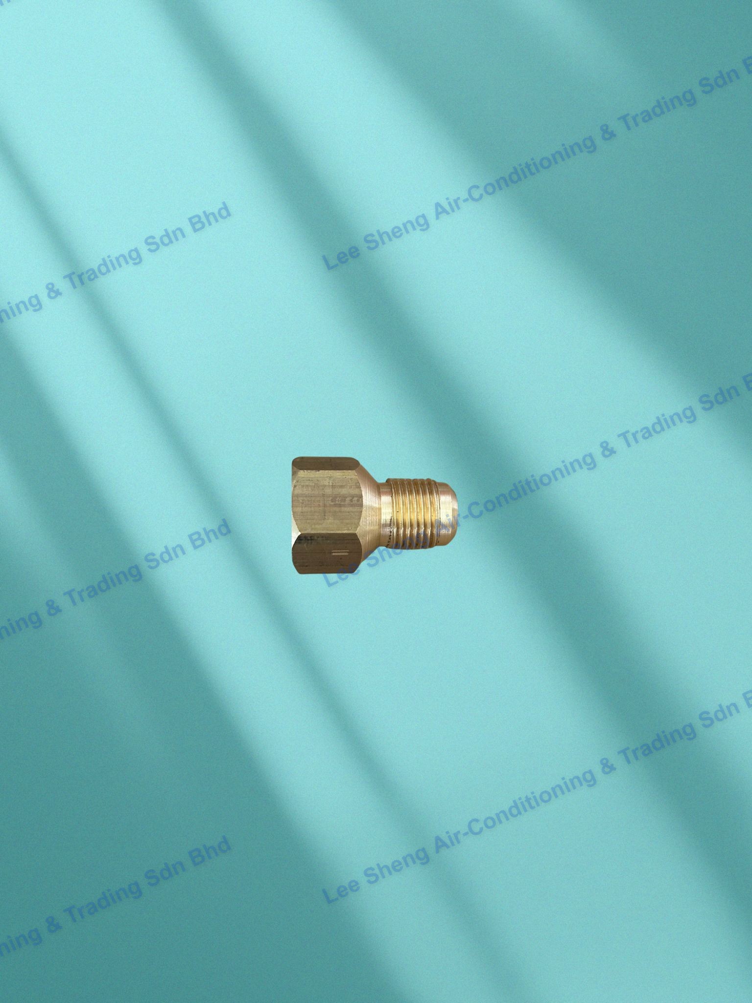 D23-Flare Reducer Union 1/2" FEMALE x 3/8” MALE