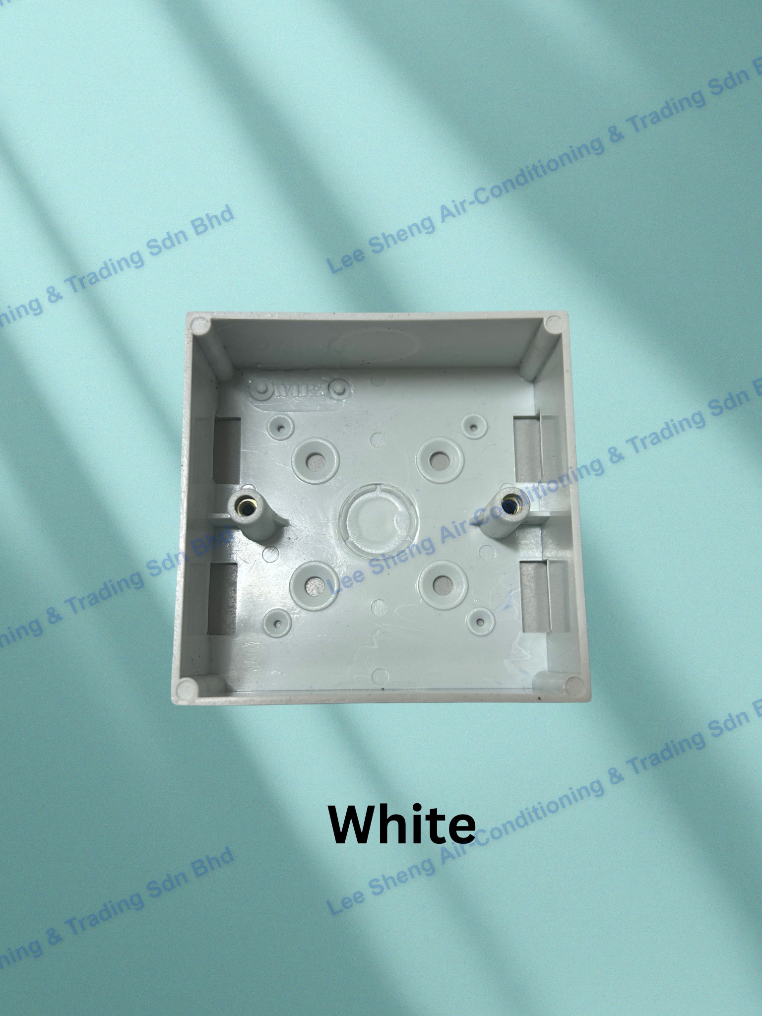 D45-1-PVC Base 3" x 3" (White)