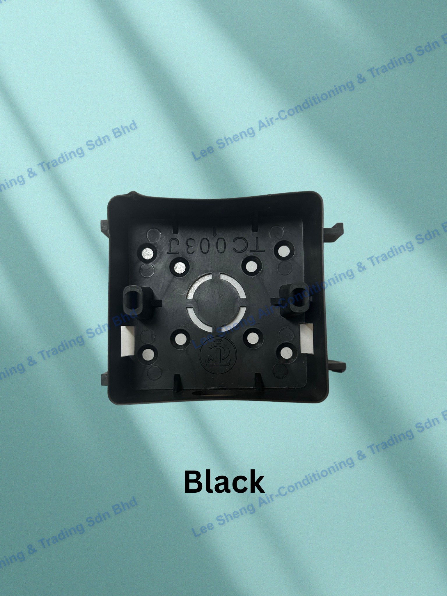 D45-2-PVC Base 3" x 3“ (Black)
