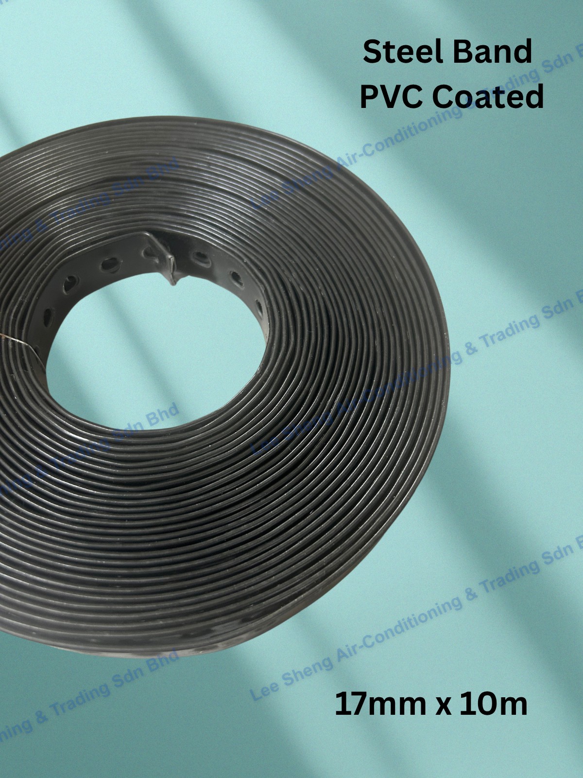 D63-Steel Band 17mm x 10m (PVC Coated)