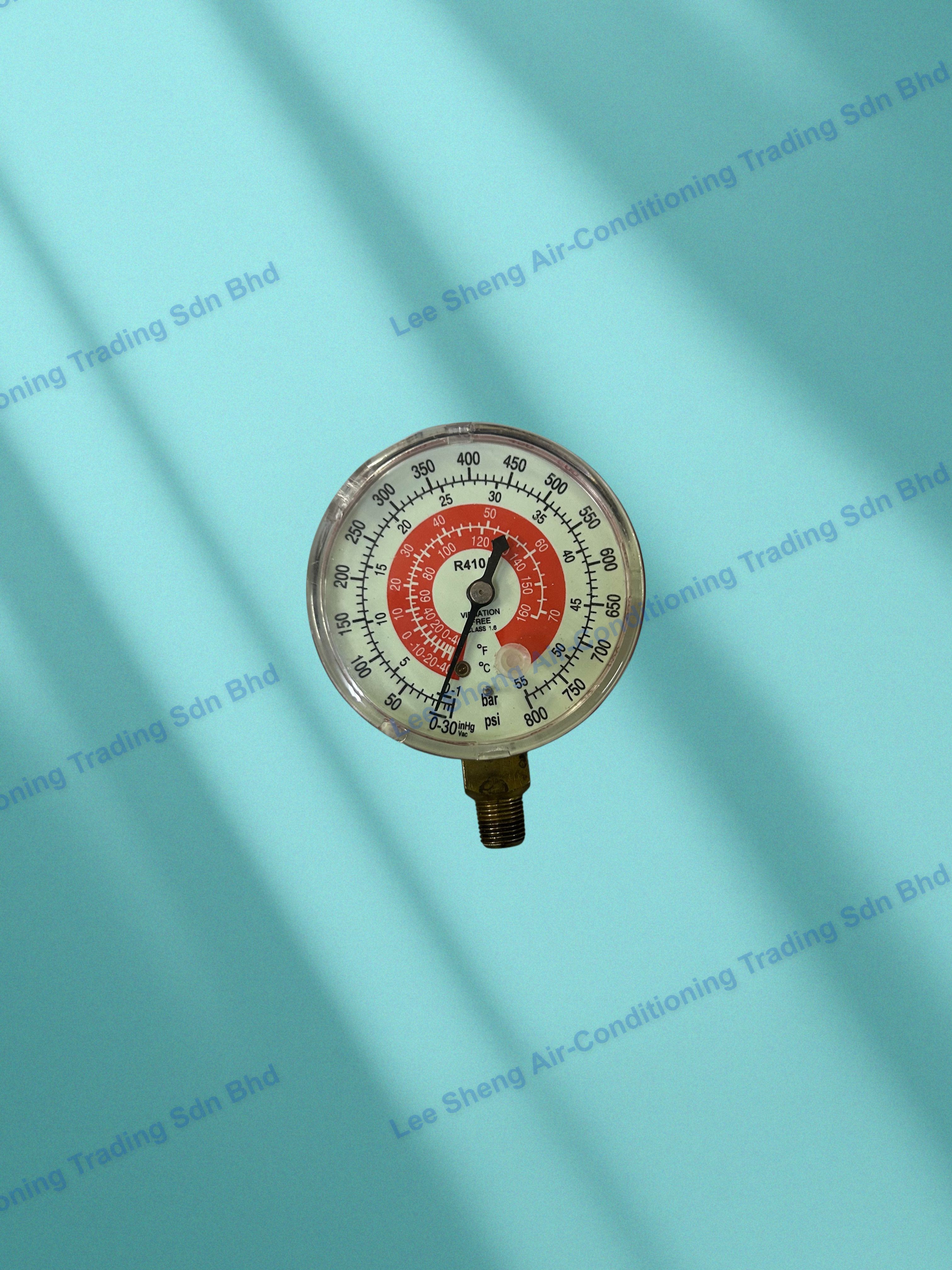 Gauge Pressure Red High R410