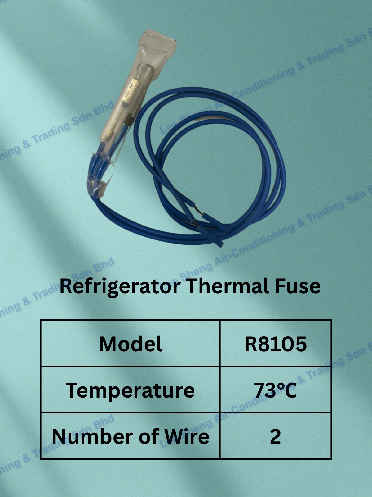 Thermal Fuse R8105 73 °C (2 Wire)