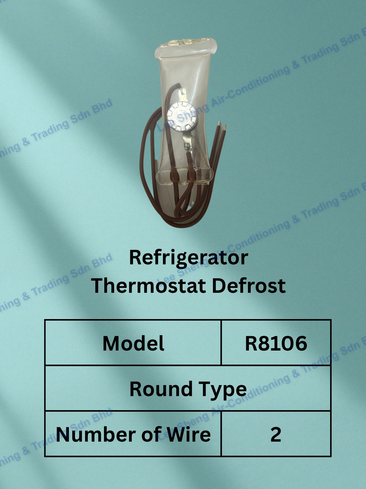 Thermostat Defrost Round Type R8106 (2 Wire)