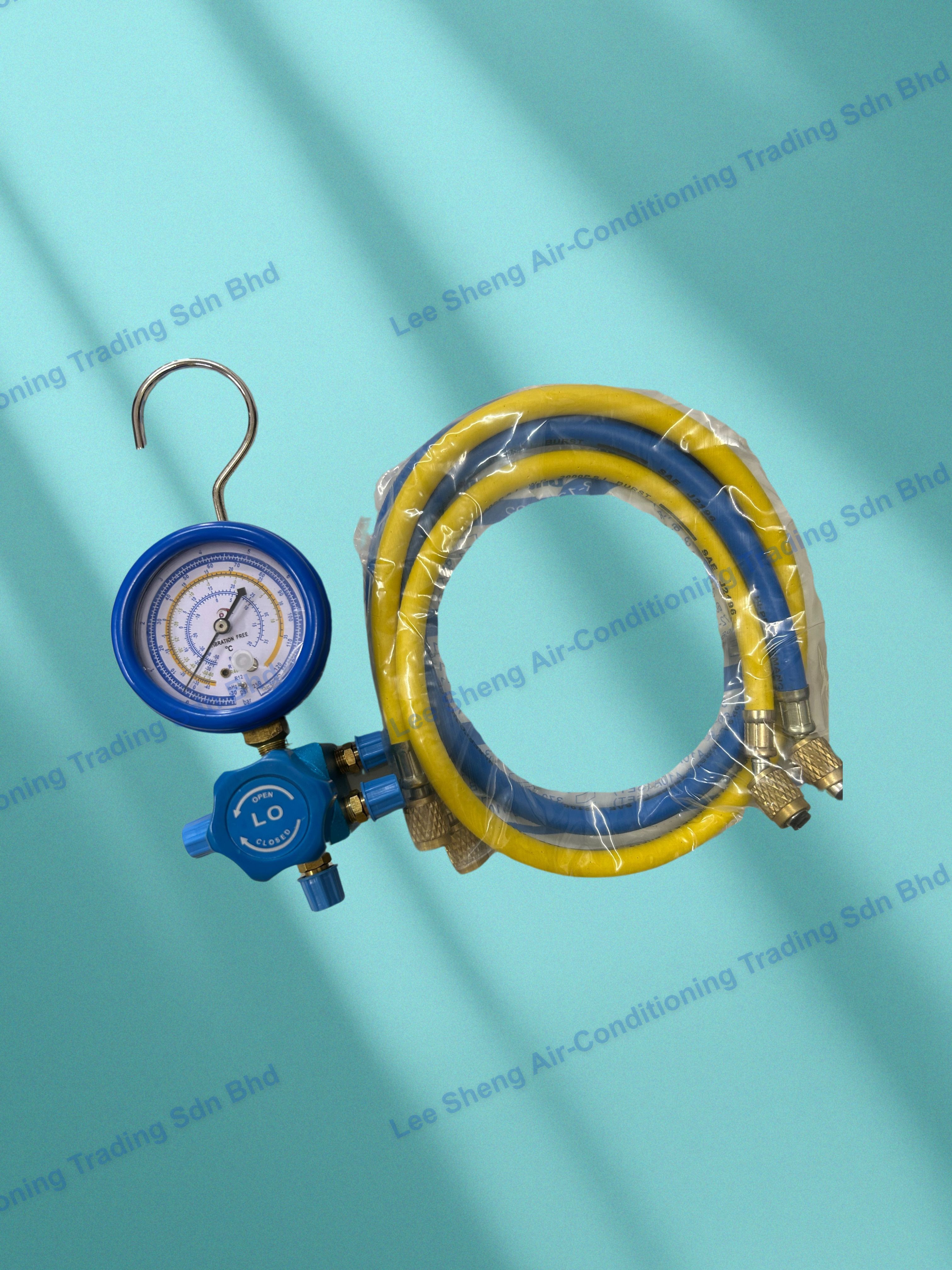 I4-Manifold Gauge Set Single Aluminium Low LX1006B